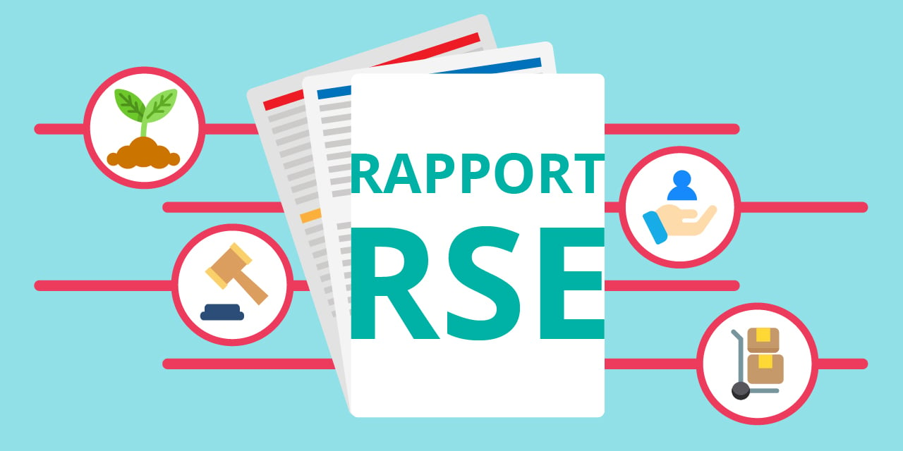 infographie illustrant le Rapport RSE