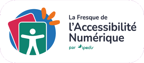 Logo Fresque de l'Accessibilité Numérique par IPEDIS Logo Fresque de l'Accessibilité Numérique par IPEDIS