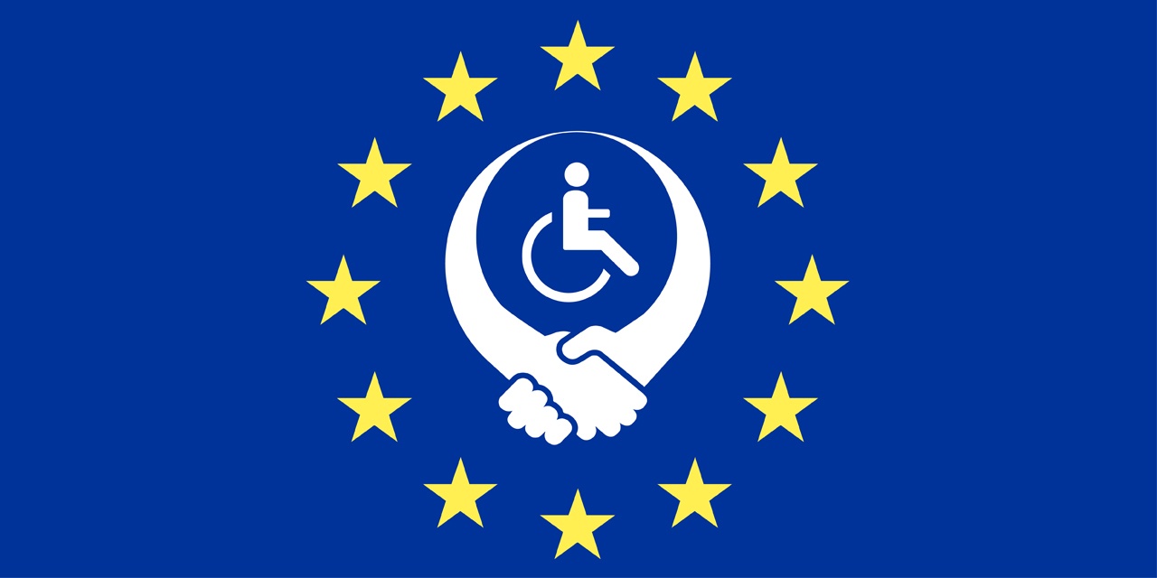 Image illustrant l'Union Européenne et le handicap