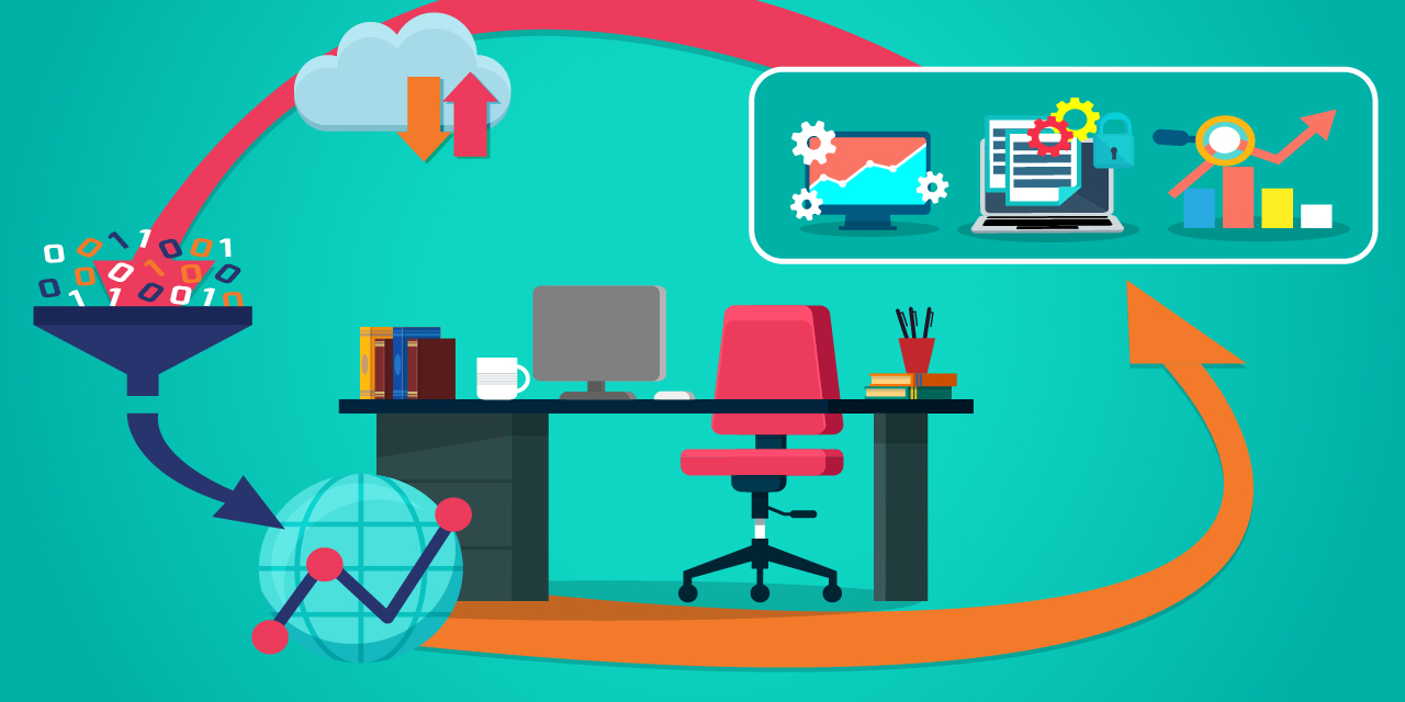 Image d'illustration de la gestion intelligente et opérationnelle des données collectées