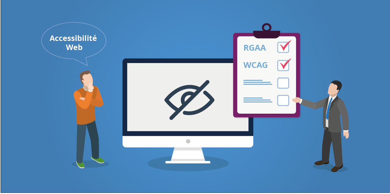 Image illustrant les différentes étapes de mise en accessibilité