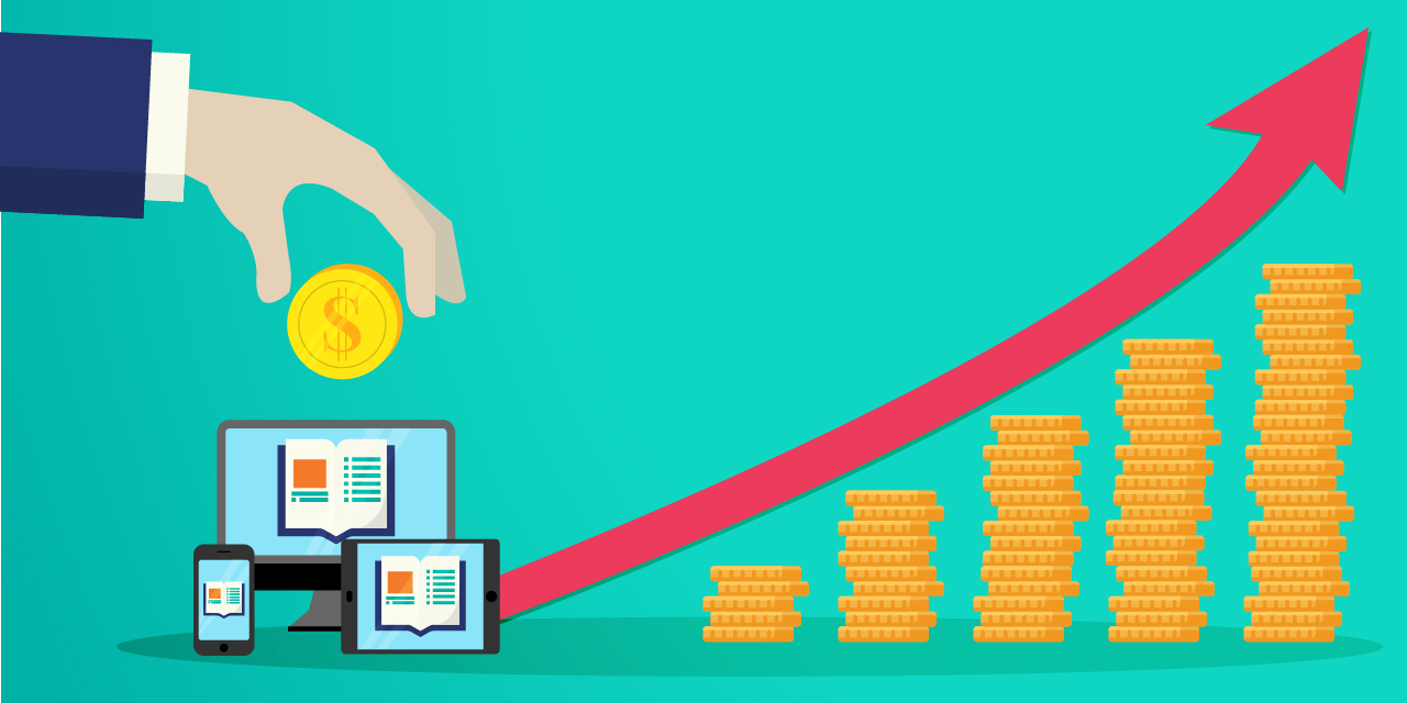 image illustrant l'investissement dans le digital publishing