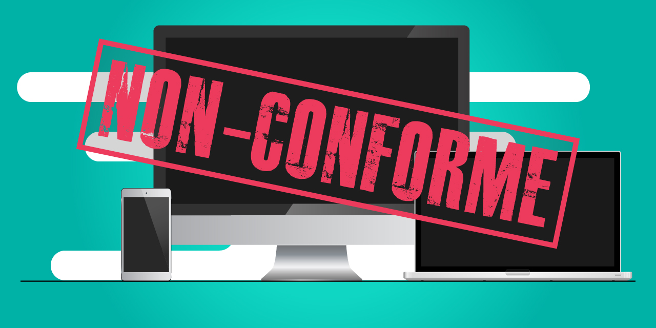 Image d'illustration des problèmes de non conformité